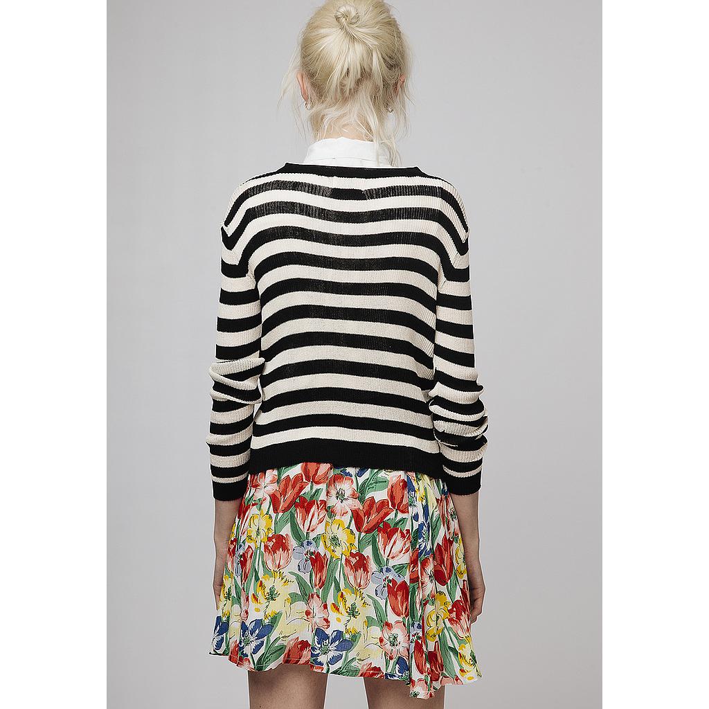 Cárdigan rayas negras